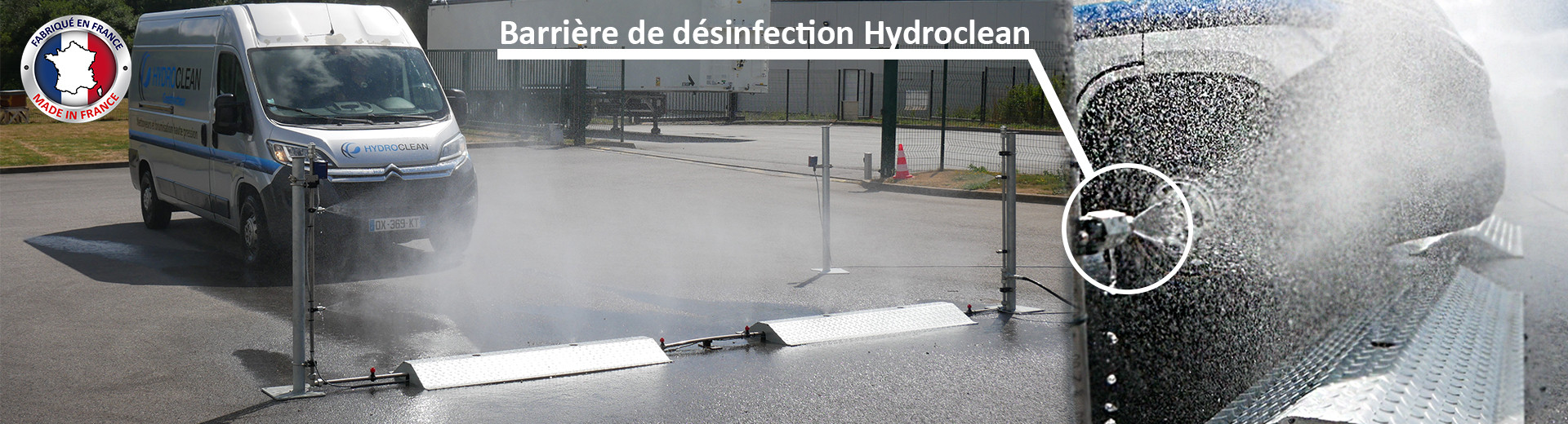 HYDROCLEAN disinfection barrier